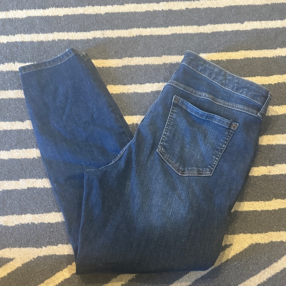 INC International Concepts Core Denim Mis Rise Skinny Jeans